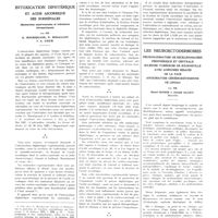 2102 - Page 2113 - Travaux originaux. Intoxication diphtérique et acide ascorbique des surrénales. (Recherches expérimentales et indications thérapeutiques). Par MM. G. Mouriquand, P. Sedallian et A. Coeur / Les neuroectodermomes. Neurogliomatose de recklinghausen périphérique et centrale sclérose tubéreuse de Bourneville avec adénomes sébacés de la face angiomatose cérébrorétienne de Lindau. Par MM. Henri Roger et Joseph Alliez...