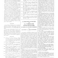 2109 - Page 2120 - Travaux originaux. Les endocardites mitrales rhumatismales entité nosologique. Par MM. Daniel Routier et R. Heim de Balsac / Bibliographie / La réaction de fixation dans la tuberculose ostéo-articulaire au moyen de l'antigène de Besredka. Par Kurt Meyer et Mme Froyez-Roederer
