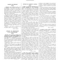 0049 - Page 25 - Gazette des hôpitaux (Paris). L. Babonneix. Une politique du lait / Annales de dermatologie et de syphiligraphie (Paris). Demanche. Sur la présence de réagines anticerveau dans le liquide céphalo-rachidien des paralytiques généraux et des tabétiques / Annales de l’institut pasteur (Paris). J. Valtis et F. Van Deinse. Recherches sur les variations biologiques du virus tuberculeux / A. Beck. Sur les relations entre la démence précoce et la tuberculose. I. Etude sérologique / G. Ledentu. La lutte contre la maladie du sommeil au Cameroun