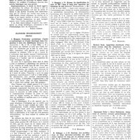 0083 - Page 42 - Le journal de médecine de lyon. P. Courmont, H. Gardère et L. Ngong. Les évolutions tuberculeuses consécutives aux injections de sérum / Klinische Wochenschrift (Berlin). J. Monguio. Production synthétique d’acide ß-oxybutyrique et d’acide diacétique dans l’organisme à jeun des diabétiques / J. Monguio et Fr. Krause. La signification du taux de NH3 dans le sang pour apprécier les fonctions du foie / H. Eufinger et J.-B. Gottlieb, Les modifications du bilan thyroxine-cutéchine des différentes espèces de sang par un principe stimulant de la croissance / Herbert Koch. Apparition simultanée d’érythème noueux chez des trijumeaux / Sigismund Peller et Betty Rubinstein. Amygdales et réaction cutanée photochimique