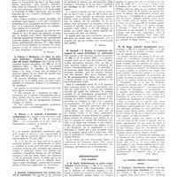 0107 - Page 54 - The Journal of the American medical Association (Chicago). J. Neal. Le problème de l’encéphalite / C. O’Brien, J. Molsberry et J. Allen. La cataracte diabétique ; incidence et morphologie chez 126 jeunes diabétiques / R. Waters et E. Schmidt. L’anesthésie au cyclopropane / J. Frawley. L’immunisation des écoliers contre la coqueluche / W. Rienboff et E. Broyles. Le traitement chirurgical du cancer bronchique et pulmonaire / Endocrinology (Los Angeles). A. M. Smith. Radiothérapie du goitre exophtalmique / W. M. Skipp. Céphalée hypophysaire / La Clinica medica italiana (Milan). T. Tamburri. Contribution clinique à la connaissance de la stase duodénale