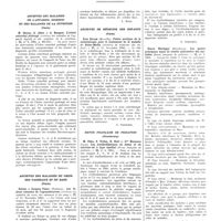 0145 - Page 73 - Archives des maladies de l’appareil digestif et des maladies de la nutrition (Paris). M. Chiray, G. Albot et A. Bosquet. L’ictère catarrhal prolongé / Archives des maladies du coeur des vaisseaux et du sang (Paris). Dalous et Jacques Fabre... Les lésions cutanées de l’agranulocytose / Archives de médecine des enfants (Paris). Paul Giraud... Valeur pratique de la radiothérapie pour le traitement de la maladie de Heine-Medin / Revue française de pédiatrie (Strasbourg). M. Péhu, P. Trillat, R. Noël et Mlle Moisesco... Les érythroblastoses du foetus et du nouveau-né à type familial / Pierre Woringer... Les quatre principaux types de courbe saisonnière des maladies