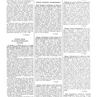 0197 - Page 99 - Revue de microbiologie appliquée a l’agriculture, a l’hygiène et a l’industrie. Paul Hauduroy. Action du froid sur les bactéries / Journal belge de gastro-entérologie (Bruxelles). P. Destrée et J. Godart... Le repas peptoné, l’histamine et l’insuline dans l’étude de la sécrétion gastrique / Wiener klinische Wochenschrift. Merio. Diagnostic radiologique des lésions de la, base du crâne au cours des états leucémiques / Winkler. Contribution à l’étude clinique de la tuberculose du système nerveux central / Tschilow. Lésion rénale au cours d’une hypochlorémie / Horneck. Un cas de dilatation monstrueuse de l’oreillette gauche / Wachner. Varices oesophagiennes / Musger. Traitement par le radium de l’induration plastique du pénis / Wolf. Contribution à l’étude des nodosités juxta-articulaires