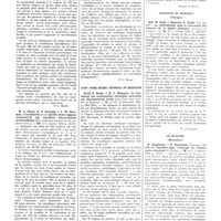 0219 - Page 110 - The American Journal of the medical Sciences (Philadelphie). N. W. Barker, G. E. Brown et G. M. Roth. Effet des extraits de tissus sur les douleurs musculaires d’origine ischémique (Claudication intermittente) / M. A. Glaser, C. P. Imerman et S. W. Imerman. L’encéphalite et la myélite hémorragiques consécutives aux injections intraveineuses d’arsénobenzol / New York state journal of medicine. David D. Berlin et H. L. Blumgart. Le traitement des cardiopathies chroniques incurables par thyroïdectomie totale / Archives of Surgery (Chicago). Carl W. Rand et Raymond G. Taylor (Los Angeles). La radiothérapie dans le traitement des tumeurs de la glande pituitaire / Le scalpel (Bruxelles). R. Appelmans et F. Clayesoons (Louvain). Le rôle de l’hérédité dans l’étiologie de l’ulcère gastro-duodénal