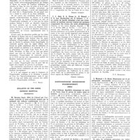 0301 - Page 151 - British medical Journal (Londres). P. R. Nuzum et A. H. Elliot. Le diamètre transverse du coeur chez les hypertendus / Bulletin of the Johns Hopkins Hospital (Baltimore). W. Horsley Gantt. Effet de l’alcool sur l’activité corticale et sous-corticale mesuré par la méthode des réflexes conditionnés / J. J. Abel, E. A. Evans jr., B. Hampil et F. C. Lee. Recherches sur le tétanos. — II : La toxine du bacille tétanique n’est pas transportée au système nerveux central par quelques composants des troncs des nerfs périphériques / Schweizerische medizinische Wochenschrift (Bâle). Ernst Pribram. Equilibre dynamique du sucre et de l’urée dans le sérum de sujets sains et malades / L. Michaud et R. Girod. Remarques sur la néphropathie mercurielle