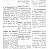 0399 - Page 200 - Il Policlinico [Sezione pratica] (Rome). D. Beggi. Phénomènes d’intolérance à l’insuline / Minerva medica (Turin). E. Greppi. Sur les ictères hémolytiques avec augmentation de la résistance globulaire et sur une figure hématologique particulière, les microcytes à résistance maxima / E. Filla. Expériences sur l’intervention du système nerveux végétatif dans la régulation de la glycémie / F. Bua. Les facteurs déterminants dans le mécanisme de la diurèse et de l’antidiurèse mercurielle / G. Marengo et F. Massimello. Etude des modifications de la bilirubinémie et de la diurèse après injection de sels biliaires / Spitalul (Bucarest). C. Danita. Sur les micro-poly-hernies ventrales / N. Mihailide. L’hématurie après l’appendicectomie / P. Roibasi. Considérations sur l’étiologie du rhumatisme polyarticulaire aigu