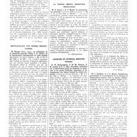 0425 - Page 213 - Der chirurg (Berlin). Kirschner... La combinaison de divers procédés d'anesthésie / Zentralblatt fur innere medizin (Leipzig). M. Masugi... La pathogénie de la glomérulo-néphrite diffuse à la lumière de la reproduction expérimentale de cette maladie / La Prensa Medica Argentina (Buenos-Aires). M. R. Castex et E. S. Mazzei. Le pneumothorax spontané / Archives of internal Medicine (Chicago). H. W. Hetherington, F. M. Mc Phedran, R. M. Landis et E. L. Opie. Nouvelles recherches sur la tuberculose parmi les étudiants en médecine et les autres étudiants. Apparition et développement des lésions durant les études médicales / M.-J. Goodman et J.-E. Moore. Signification pronostique de la persistance de la réaction de Wassermann positive dans le liquide céphalorachidien dans la neuro-syphilis traitée