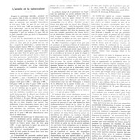 0017 - Page 13 - Chroniques, variétés et informations. L'armée et la tuberculose