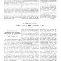 0038 - Page 34 - Nécrologie. Edoardo Perroncito (1847-1936) [E. Brumpt] / Chroniques, variétés et informations. La cinquantenaire des congrès internationaux d'hydrologie, de climatologie et de géologie médicales (Biarritz, 1886-Belgrade, 1936)