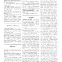 0043 - Page 39 - Chroniques, variétés et informations. Université de Paris. Radiologie et électrologie médicales / Radiologie clinique / Amphithéâtre d'anatomie / Hôpitaux et Hospices. Hôpital Beaujon-Clicky / Concours. Aides d'anatomie / Faculté de médecine de Toulouse / Hôpital psychiatrique de Blida / Nouvelles. Distinctions honorifiques