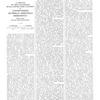 0045 - Page 41 - Travaux originaux. La résection des nerfs splanchniques est-elle légitime comme traitement de l'hypertension artérielle essentielle permanente ? Étude critique. Nouveaux résultats expérimentaux. Par MM. H. Hermann... et L. Sabadini...