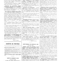 0069 - Page 65 - Sociétés de Paris. Société de thérapeutique. 9 décembre 1936 / Sociétés de province / Société de chirurgie de Lyon. 10 décembre 1936 / Société médicale des hôpitaux de Lyon. 8 décembre 1936