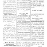 0070 - Page 66 - Sociétés de province. Société médicale des hôpitaux de Lyon. 8 décembre 1936 / Société nationale de médecine et des sciences médicales de Lyon. 9 décembre 1936 / Société de médecine d'Alger. 4 décembre 1936 / Sociétés étrangères / Académie de médecine de Roumanie. 2 décembre 1936 / Revue des thèses. Thèse de Montpellier. Marcel Valette. Contribution à l'étude des ossifications post-traumatiques de la hanche (Imprimerie de la Presse...), Montpellier, 1936... [André Guibal]