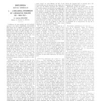 0077 - Page 73 - Travaux originaux. Influenza. Revue générale. I. L'influenza épidémique et l'épizootie porcine ou «Hog Flu». Par Antoine Béclère...