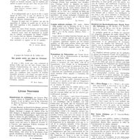 0097 - Page 93 - Chroniques, variétés et informations. Correspondance. Colites ulcéreuses chroniques et leur traitement par le mandélate de sodium [Americo Valerio] / A propos de l'article de M. Julliot sur : Une grande soirée aux amis de l'aviation sanitaire [Dr Jean Leduc] / Livres nouveaux. Consultations de cardiologie, par Georges Marchal... (Masson et Compagnie, éditeurs)... [R. Lutembacher] / Cestodes. In faune de France (Office central de faunistique), par MM. Ch. Joyeux et J.-G. Baer... (Lechevallier), Paris, 1936... [Ch. Joyeux] / L'année médicale pratique, XVe année, édition 1936, publiée sous la direction de M. C. Lian... Préface du professeur E. Sergent... (Lépine, éditeur), Paris... / Transmissao da tuberculose, par Valois Souto... (Melhoramentos de Sao-Paulo, éd), Sao-Paulo, 1936 [Joao Coelho] / Grundriss der kurzwellentherapie. Physik, technik, indication, par W. Holzer et E. Weissenberg... (Wilhehm Maudrich, éditeur), Vienne... [André Strohl] / Der «aerzte-kingge» (Le «mentor» des médecins), par le Prof. C. Seyfarth... (Georg Thieme), Leipzig... [P.-L. Marie] / Huit leçons cliniques, par F. Gallart-Monès, Barcelone, 1936