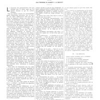 0125 - Page 121 - Travaux originaux. Le diagnostic rapide des pneumococcies. L'épreuve du péritoine de la souris. Par MM. Jean Troisier, M. Bariéty et G. Brouet