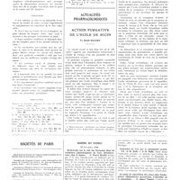 0146 - Page 142 - Travaux originaux. Virus antivarioliques purs et vaccination sous-cutanée. Par MM. Eduardo Gallardo... et Julian Sanz / Bibliographie / Actualités pharmacologiques. Action purgative de l'huile ricin. Par René Hazard / Sociétés de Paris / Académie des sciences. 30 novembre 1936