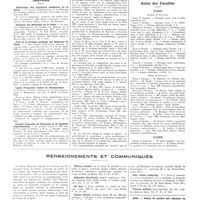 0172 - Page 168 - Chroniques, variétés et informations. Concours. Médecins sanitaires maritimes / Nouvelles. Fédération des syndicats médicaux de la Seine / Syndicat des médecins de la Seine / Prix de la société médicale des hôpitaux de Paris / Ligue française contre le rhumatisme / Société française de sérologie et de syphilis expérimentale / 1er congrès international de pyrétothérapie / Nécrologie / Actes des facultés. Paris / Alger / Renseignements et communiqués