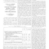 0176 - Page 172 - Travaux originaux. Influence de l'élévation provoquée de la réserve alcaline sur les troubles humoraux et cliniques des insuffisances rénales. Par MM. René Huguenin, C. Sannié, R. Truhaut. Bibliographie / Valeur de la recherche du bacille de Koch dans le contenu gastrique recueilli à jeun pour le diagnostic de la tuberculose pulmonaire. Par MM. P.-F. Armand-Delille et G. Kerambrun