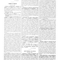 0180 - Page 176 - Sociétés de Paris. Académie des sciences. 28 décembre 1936 / Académie de médecine. 26 janvier 1937 / Société médicale des hôpitaux. 29 janvier 1937
