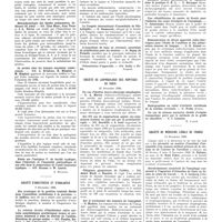 0197 - Page 193 - Sociétés de Paris. Société de biologie. 30 janvier 1937 / Société d'anesthésie et d'analgésie. 5 décembre 1936 / Société de laryngologie des hôpitaux de Paris. 21 décembre 1936 / Société de médecine légale de France. 14 décembre 1936