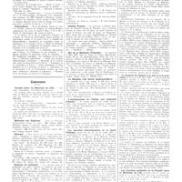 0211 - Page 207 - Chroniques, variétés et informations. Université de Paris. Clinique d'accouchement et de gynécologie Tarnier / Clinique chirurgicale (hôpital Cochin) / Puériculture / Concours. Faculté libre de médecine de Lille / Médecins des hôpitaux / Internat / Internes en médecine / Nouvelles. Distinctions honorifiques / Institut pasteur / Bal de la médecine française / La médaille d'or David Anderson-Berry / L'enseignement de l'italien aux médecins français / Les journées internationales de la santé publique / Le congrès de l'enfant à la mer et à la montagne / Les journées médicales de la faculté libre de médecine de Lille / Voyage au Canada et aux Etats-Unis