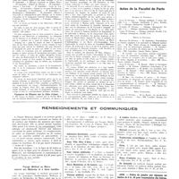 0212 - Page 208 - Chroniques, variétés et informations. Nouvelles. Voyage au Canada et aux Etats-Unis / Vacances de Pâques sur la Côte d'Azur / «La caravane universitaire» / Actes de la faculté de Paris. Examens de doctorat / Thèses de doctorat / thèse vétérinaire / Renseignements et communiqués