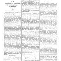 0223 - Page 219 - Consultations de thérapeutique clinique. N° 22. Traitement des hémorragies de l'ulcère gastrique et duodénal. Par Paul Savy...
