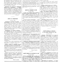 0265 - Page 261 - Sociétés de Paris. Société de radiologie médicale de France. 12 janvier 1937 / Société de thérapeutique. 13 janvier 1937 / Sociétés de province / Société de chirurgie de Lyon. 21 janvier 1937 / Société médicale des hôpitaux de Lyon. 19 janvier 1937 / Société nationale de médecine et des sciences médicales de Lyon. 20 janvier 1937