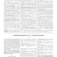 0276 - Page 272 - Chroniques, variétés et informations. Nouvelles. Bal de la médecine française / Le service social à l'hôpital / Les médecins amis de la Côte Basque / Ski-Club médical de France / 4e congrès national des médecins amis des vins de France / Réunion hydrologique et climatologique de Montpellier / Fédération des sociétés des sciences médicales de l'Afrique du Nord / Un cours international de malariologie / Corps de santé militaire / Nécrologie / Renseignements et communiqués