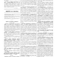 0284 - Page 280 - Sociétés de Paris. Société d'hydrologie et de climatologie médicales de Paris. 18 janvier 1937 / Sociétés de province / Société de chirurgie de Marseille. Novembre 1936 / Décembre / 18 Janvier 1837