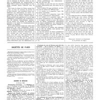 0301 - Page 297 - Travaux originaux. Les lésions pulmonaires dans le milieu scolaire de la campagne. Par Marcel Gillard... / Sociétés de Paris / Académie de médecine. 16 février 1937