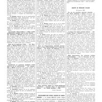 0325 - Page 321 - Sociétés de Paris. Société de neurologie. 7 janvier 1937 / Sociétés de province / Société de médecine d'Alger. 22 janvier 1937