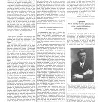 0407 - Page 403 - Chroniques, variétés et informations. Les prophéties d'un chirurgien / A propos de la pachydermie plicaturée avec pachypériostose des extrémités