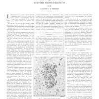 0437 - Page 433 - Travaux originaux. Quelques données récentes fournies par l'étude histophysiologique du système neuro-végétatif. Par MM. G. Roussy et M. Mosinger