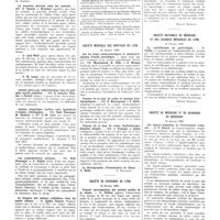 0461 - Page 457 - Sociétés de Paris. Société française d'hématologie. 5 février 1937 / Sociétés de province / Société médicale des hôpitaux de Lyon. 16 février 1937 / Société de chirurgie de Lyon. 18 février 1937 / Société nationale de médecine et des sciences médicales de Lyon. 17 février 1937 / Société de médecine et de chirurgie de Bordeaux. 22 janvier 1937