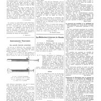 0466 - Page 462 - Chroniques, variétés et informations. Autour de la mort de Napoléon Ier / Instruments nouveaux. Une nouvelle électrode prostatique / La médecine à travers le monde. États-Unis / Grèce / Mexique / Livres nouveaux. La vie sexuelle de la femme ; introduction à la gynécologie, par André Binet... (Expansion scientifique française, édit), Paris, 1936 [Henri Vignes] / La plasticité des protéides et la spécificité de leurs caractères, par André Roche (Actualités scientifiques et industrielles) (Hermann et Compagnie), 1936 [René Hazard] / Conférences de physiologie pour le concours de l'externat et de l'internat des hôpitaux de Strasbourg, par MM. Léon Israël et André Jacob. Préface de M. le professeur Schaeffer. (Librairie de la Mésange, éditeur), Strasbourg [M. Wolf]