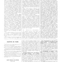 0478 - Page 474 - Travaux originaux. Les réactions vasculo-tissulaires algogènes. Par L. Alquier... / Sociétés de Paris / Société médicale des hôpitaux. 19 mars 1937