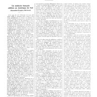 0485 - Page 481 - Chroniques, variétés et informations. Un médecin français célèbre en Amérique du Sud (Alexandre-Prospère Révérend)