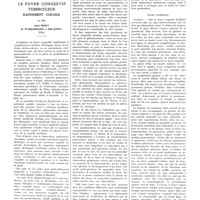 0493 - Page 489 - Travaux originaux. Le foyer congestif tuberculeux rapidement curable. Par MM. Jean Minet, H. Warembourg et Delannoy...