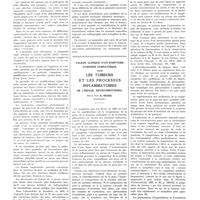 0496 - Page 492 - Travaux originaux. Anomalie du squelette de l'articulation du coude. Os sésamoïde du cubitus. Par le Prof. Kienbök... et Desenfans... / Valeur clinique d'un symptôme d'origine sympathique dans les tumeurs et les processus inflammatoires de l'espace rétro-péritonéal. Par le Prof. E. Hesse...