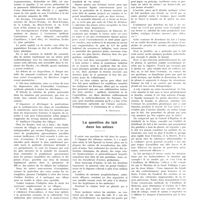 0525 - Page 521 - Chroniques, variétés et informations. Assistance médicale aux indigènes du Congo Belge [J. Couturat] / La question du lait dans les usines