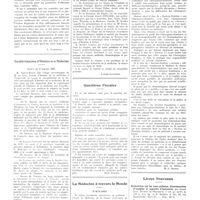 0528 - Page 524 - Chroniques, variétés et informations. L'application des assurances sociales. L'assurance-invalidité [L. Sasportas] / Société française d'histoire de la médecine. Séance du 9 janvier 1937 / Questions fiscales [René Pinchon] / La médecine à travers le monde. États-Unis / Correspondance. A propos des «mesures transitoires» prévues pour les chirurgiens-dentistes» [M.-A. Richer] / Livres nouveaux. Recherches sur les eaux polluées. Consommation d'oxygène et capacité d'épuration, par André Leys... (J.-B. Baillière et fils...