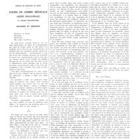 0549 - Page 545 - Travaux originaux. Faculté de médecine de Paris. Cours de chimie médicale. Leçon inaugurale. Par Michel Polonovski