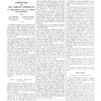 0573 - Page 569 - Travaux originaux. L'hémiplégie dans les tumeurs cérébrales et spécialement dans les tumeurs des hémisphères. Par MM. J.-A. Chavany... et Alexandre Placa...