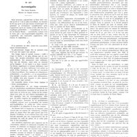 0603 - Page 599 - Petites cliniques de «la presse médicale». N° 407. Acromégalie. Par Louis Ramond...