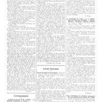 0609 - Page 605 - Chroniques, variétés et informations. La médecine à travers le monde. Hongrie / Correspondance. A propos de l'article de M. J. Schiller : «la génétique mendélienne et l'homme» [R. Turpin ; A. Caratzali] / Livres nouveaux. Travaux pratiques de bactériologie, par H. Bonnet et A. Nevot... (Masson et Compagnie, éditeurs), Paris, 1936... [G. Roussy] / Le métabolisme de l'azote. Tome II : Physiologie des substances protéiques. I. Aliments, digestion, absorption, enzymes digestifs, par le prof. E. Terroine (Les Presses Universitaires de France), 1936 [R. Hazard] / Atlas radiologique des affections pulmonaires dues aux poussières des mineures de la ruhr, par MM. Schultze et K. Husten... (G. Thieme), Leipzig, 1936