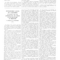 0668 - Page 664 - Travaux originaux. Contribution à l'étude des ictères survenant au cours du traitement arsenical. Par Marcel Graffar / Syndromes aigus de l'abdomen en rapport avec une adénopathie des mésos et en particulier du mésentère. Par Philippes de la Marnierre...