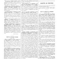 0672 - Page 668 - Sociétés de Paris. Société médico-psychologique. 22 mars 1937 / Société de pathologie exotique. 10 mars 1937 / Sociétés de province / Société de médecine de Strasbourg. 27 février 1937