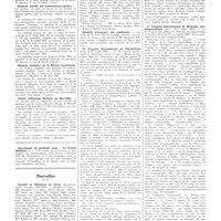 0683 - Page 679 - Chroniques, variétés et informations. Concours. Médecin directeur des sanatoriums publics / Médecin adjoint des sanatoriums publics / Médecin sanitaire de la marine marchande / Centre d'hygiène mentale de Marseille / Nouvelles. Faculté de médecine de Paris / Médaille d'honneur des épidémies / XIe Congrès international de psychologie / IIIe Congrès de la société internationale de pathologie géographique / 1er congrès international de médecine néohippocratie